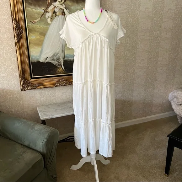 vici white dress lace Garden Guest Fit and Flare Mini Dress in White Vici | Dresses | Nwt